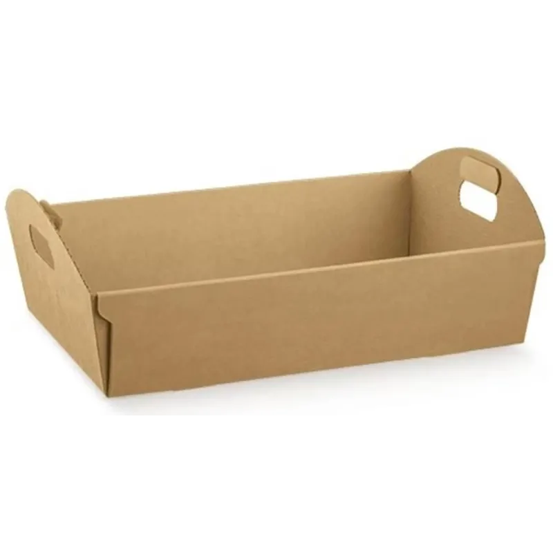 Cesti in Cartoncino Avana, Ideale per composizioni di prodotti