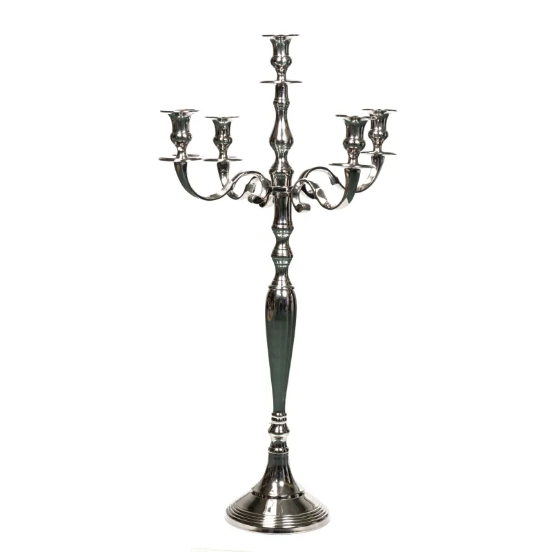 Candelabro in Metallo per 5 candele