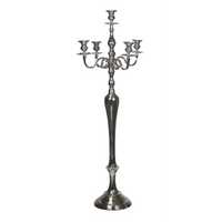 Candelabro in Metallo per 5 candele