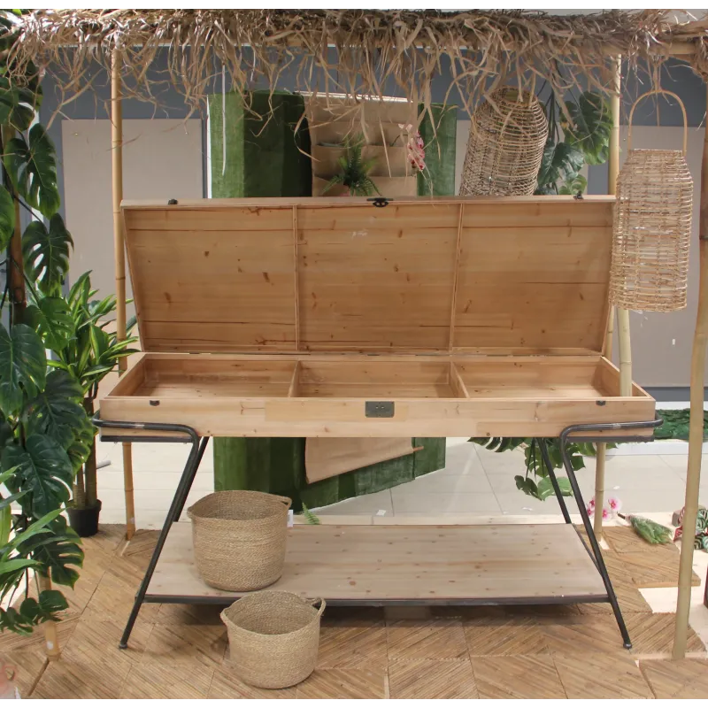 Tavolo in Legno cm 201 x 77 x 101