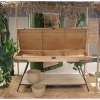 Tavolo in Legno cm 201 x 77 x 101