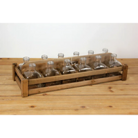 Espositore in Legno con 12 Bottiglie 69 x 25 x 18