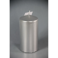 4 Moccoli Metallici h 150 mm x dm 75 mm