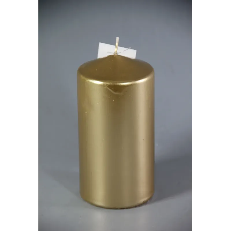 4 Moccoli Metallici h 200 mm x dm 75 mm