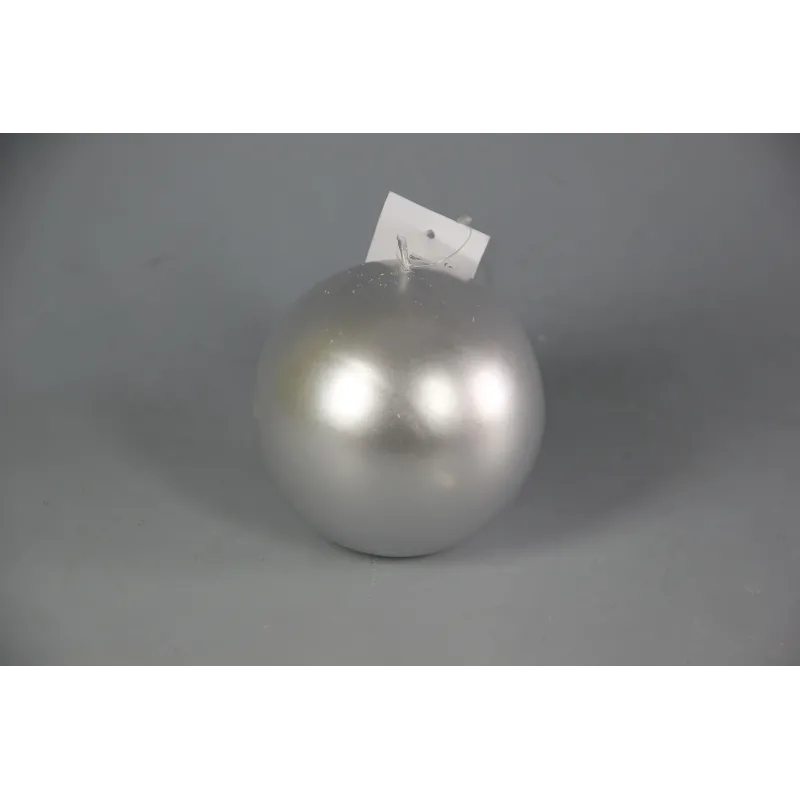 4 Candele Sfera Metallic dm 100 mm
