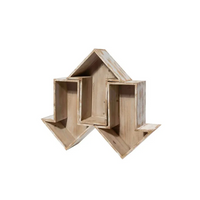 Frecce ad incastro White Wash