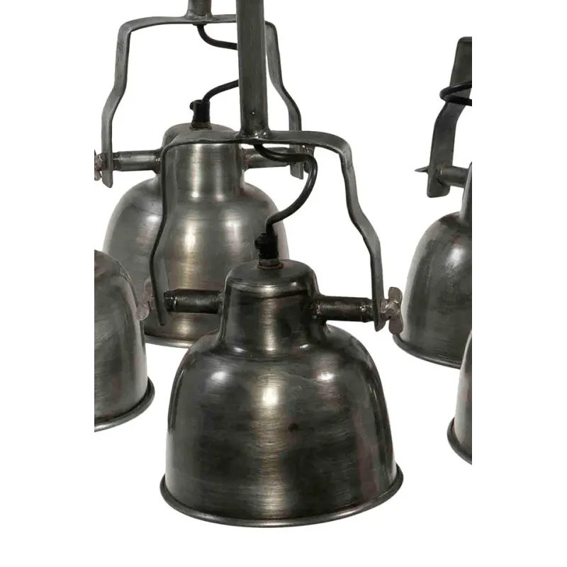 Lampadario Roxy Ferro 5 luci direzionabili