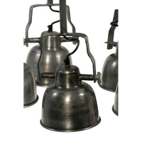 Lampadario Roxy Ferro 5 luci direzionabili