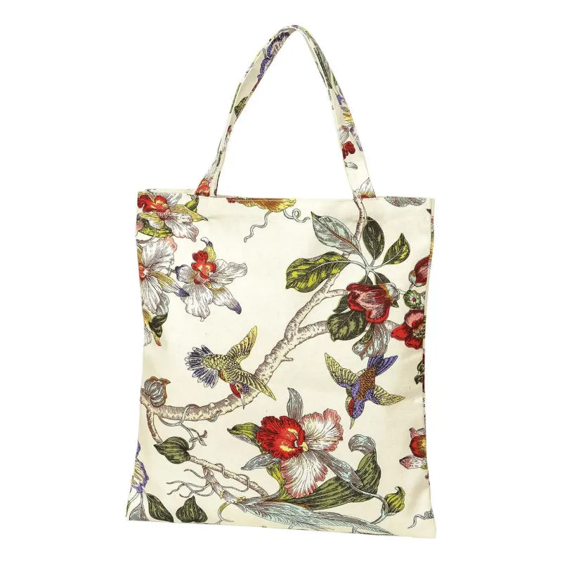 Shopper Iris In Cotone cm 38 x 42