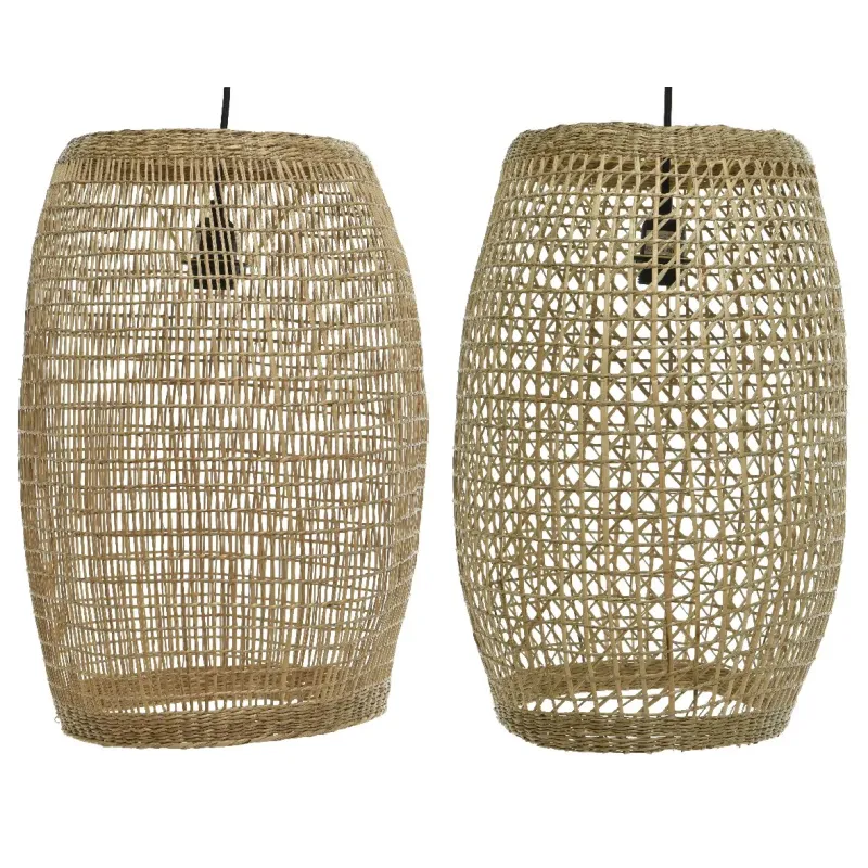 Lampada con Paralume naturale colori assortiti