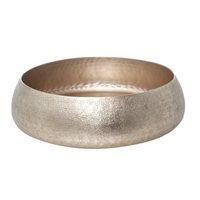 Portaoggetti in Metallo Dorato