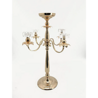 Candelabro in metallo Lucido