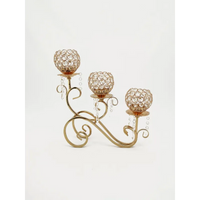 Candelabro con Cristalli pendenti