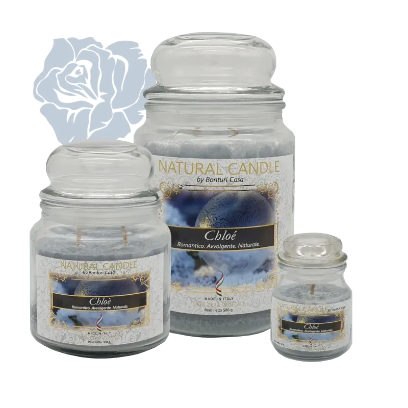 Candela Natura Linea Romantica di Bonturi Casa