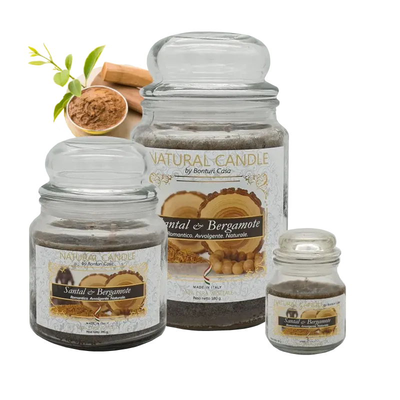 Candela Natura Linea Romantica di Bonturi Casa