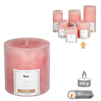 Candela con 8 Profumazioni 9x9 Cm 450 gr