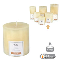 Candela con 8 Profumazioni 9x9 Cm 450 gr