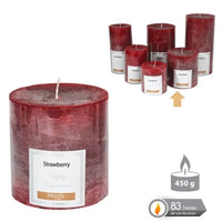 Candela con 8 Profumazioni 9x9 Cm 450 gr