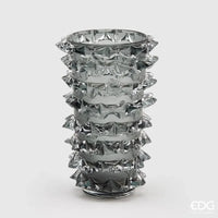 Vaso in Vetro con Punte h.35 EDG Vari Colori
