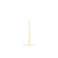 6 Candele Coniche Laccate h.21 cm Vari Colori