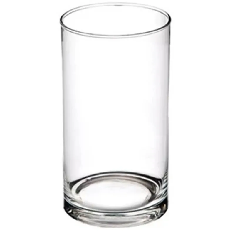 Vaso a Cilindro in Vetro Varie Altezze