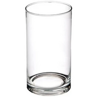 Vaso a Cilindro in Vetro Varie Altezze