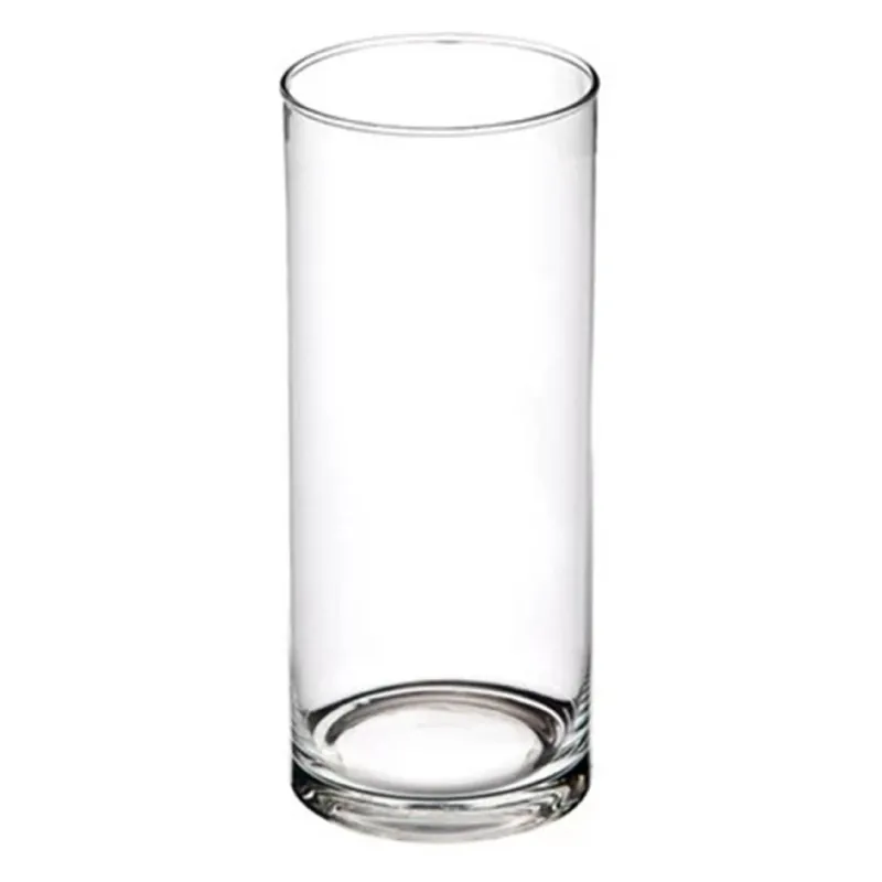 Vaso a Cilindro in Vetro Varie Altezze