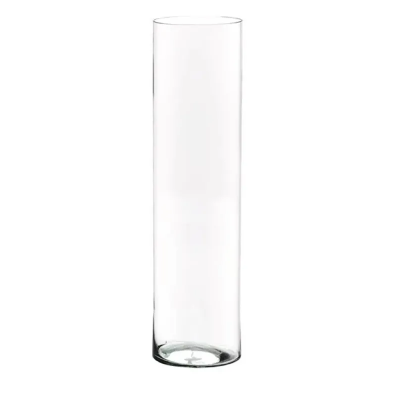 Vaso a Cilindro in Vetro Varie Altezze