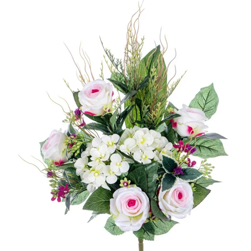 Bouquet Rose e Ortensie Vari Colori