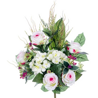 Bouquet Rose e Ortensie Vari Colori