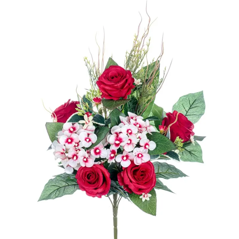 Bouquet Rose e Ortensie Vari Colori