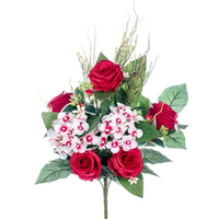 Bouquet Rose e Ortensie Vari Colori
