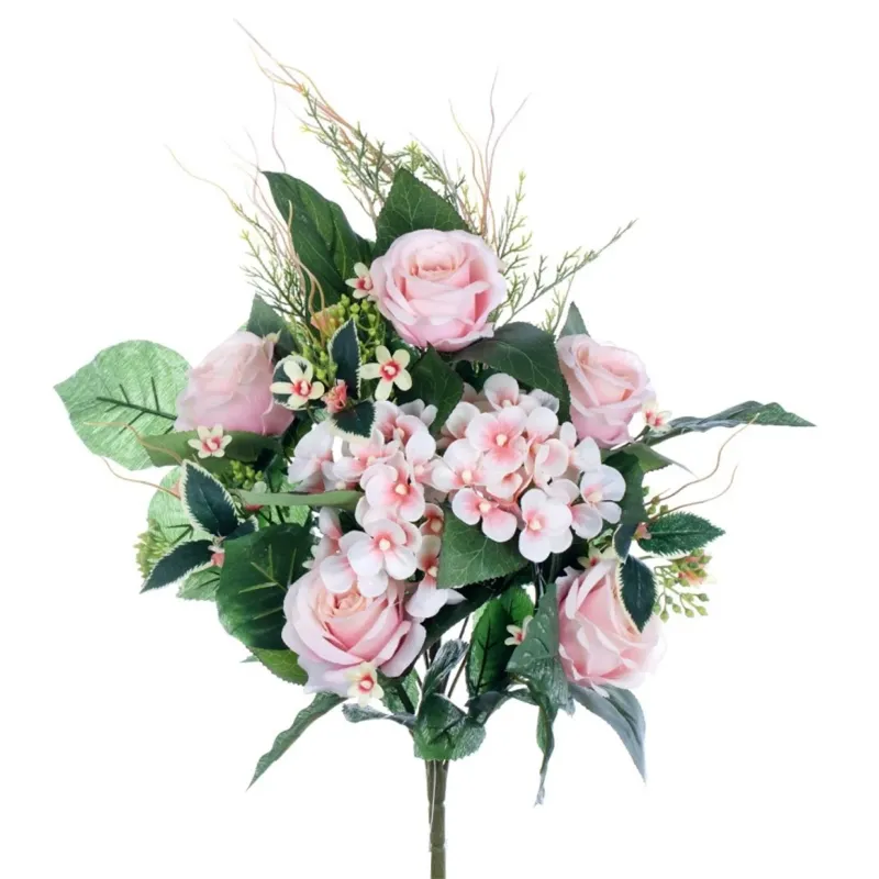 Bouquet Rose e Ortensie Vari Colori