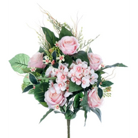 Bouquet Rose e Ortensie Vari Colori