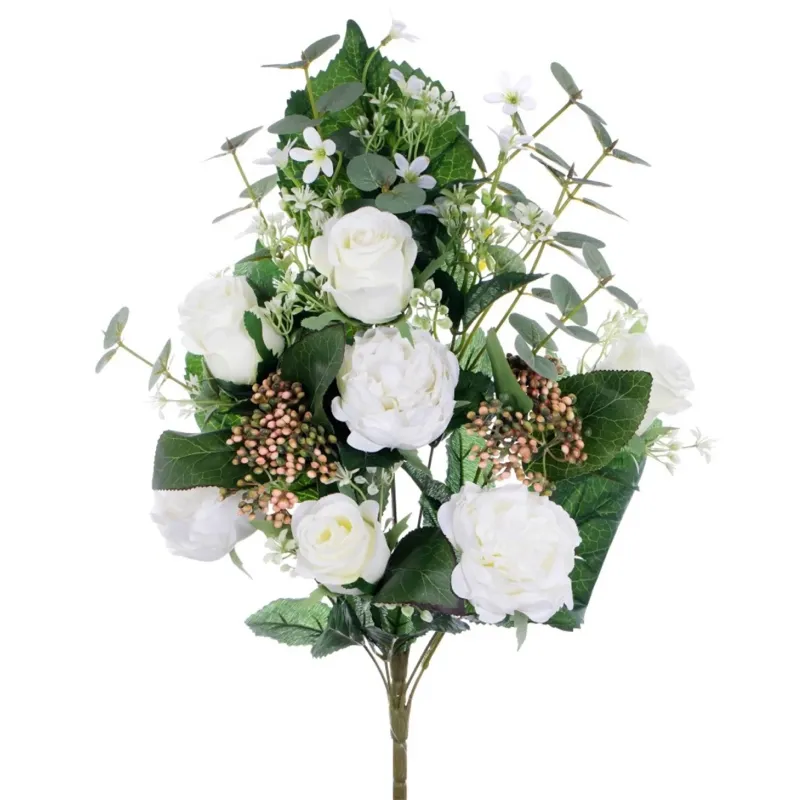 Bouquet Boccioli e Rose Vari Colori