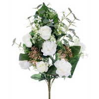 Bouquet Boccioli e Rose Vari Colori