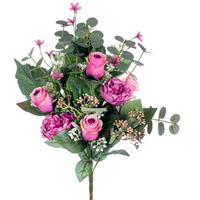 Bouquet Boccioli e Rose Vari Colori