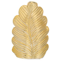 Vaso Diffusore Foglia Ellittica Oro o Argento h 19