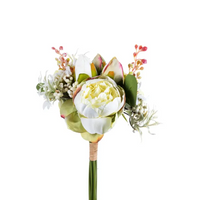 Bouquet Peonie e Infiorescenze cm 36 Vari Colori