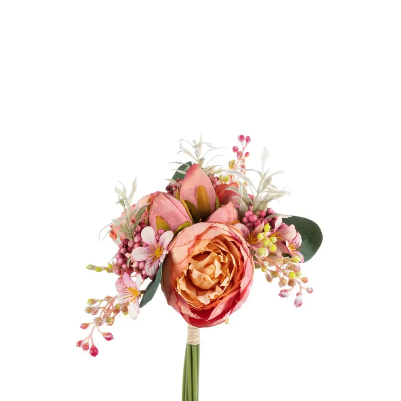 Bouquet Peonie e Infiorescenze cm 36 Vari Colori