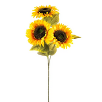 Girasole cm 60 con 3 Fiori