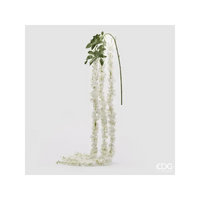 Ramo di Glicine Cadente EDG Bianco e Lavanda in Due Misure, ideale per decorazioni ed allestimenti
