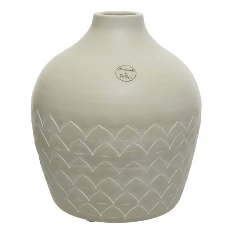 Vaso in Terracotta Colore Sabbia