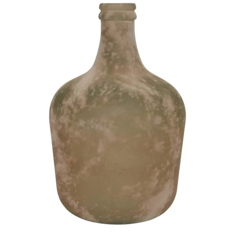 Vaso Vetro Terra Antica h 42 cm