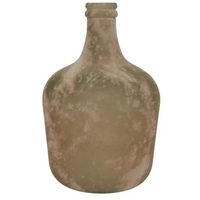 Vaso Vetro Terra Antica h 42 cm