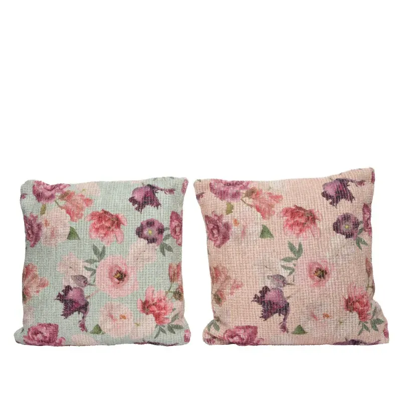 Cuscino con Fiori Assortiti cm 45x45