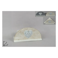 Portatovaglioli in Legno con Cuore
