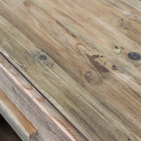 Credenza Doroty 3 Cassetti e 4 Ripiani in Legno di Pino
