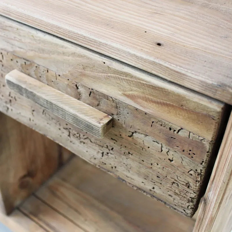 Mobile Dorex 6 Ripiani e 3 Cassetti in Legno di Pino