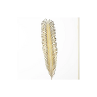 Ramo Foglia Areca Oro Antico Cm 110